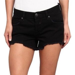 Unworn Free People Faded Black Cutoffs